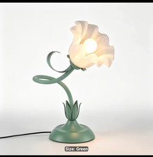 Green Lily Flower Bendable Lamp Decorative Aesthetic Lamp picture