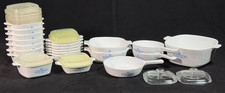 Vintage Corning Ware Blue Cornflower P-41-B P-43-B P-2.5-B P-1.5-B Pyrex Lids picture