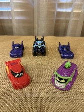Buff, Bam, Prank & Redbird Fisher-Price DC Batwheels metal and plastic cars picture