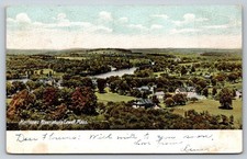 Merrimac River Lowell Mass. 1906 Hugh C. Leighton Postcard picture