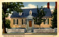 Rising Sun Tavern, Fredericksburg, VA - 1771 Meeting of George Postcard picture