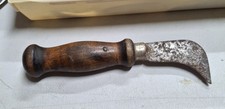 Antique Vintage Flooring Pruning Knife Hooked Blade Tool Unknown Brand picture
