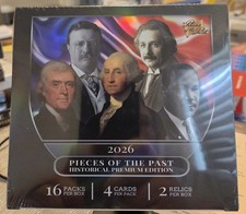 2026 Pieces of the Past Historical Premium Edition Hobby Box SEALED picture