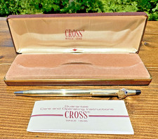Vintage Sikorsky Aircraft Co 10K Gold Filled Ballpoint Pen Blue Jewel Figural picture