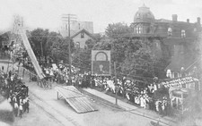 Stunt Jump Old Home Week Reynoldsville Pennsylvania PA - Reprint picture