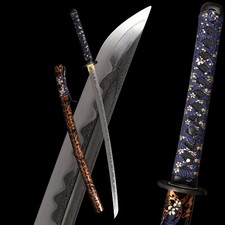 41'' Handmade Blade Sharp Katana Japanese Samurai Sword Damascus Folded Steel picture