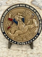 2026 George W “King of England” Challenge Coin | 250 Years | Pantex (PX) | 2.75” picture
