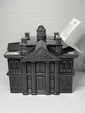 New Disney Haunted Mansion Cookie Jar w/ Sound 5 Messages Glass Hallmark picture
