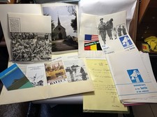 Original WWII Battle of the Bulge Ardennes 40th Anniversary Diploma Ephemera picture