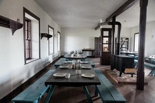 Photo:Fort Laramie Wyoming 2015 Restored Troops Dining Quarters Interior picture