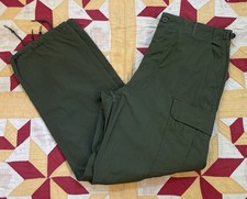 Vintage 60s US Army Jungle Pants Poplin Medium Regular Deadstock Vietnam War picture