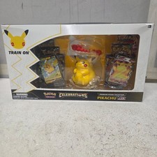 Pokemon Celebrations Premium Figure Collection Pikachu VMAX New Slight Damage picture
