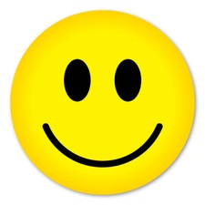 Smiley Face Circle Magnet picture