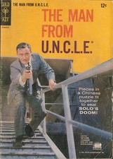 49510: GOLD KEY THE MAN FROM U.N.C.L.E. #4 VG Grade picture