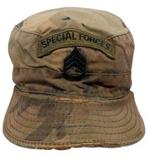 US Army Special Forces Cold Weather BDU Patrol Cap Sgt Maj Robert Taylor... picture