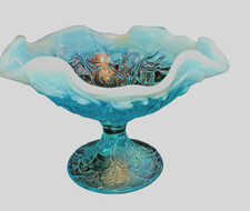 Vintage Fenton Blue Opalescent 
