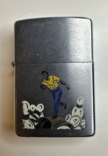 Vintage 1970’s Unfired BOWLER SPORTS SERIES Zippo Lighter Excellent Condition picture
