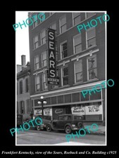 OLD 8x6 HISTORIC PHOTO OF FRANKFORT KENTUCKY THE SEARS & ROEBUCK STORE c1925 picture