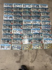 Large lot of 50 old colorful license plates - bulk - Minnesota- low shipping picture