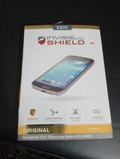 Zagg Invisible Shield Original for Samsung Galaxy S 4 Mini In Box picture
