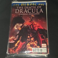 Marvel Comics The Death of Dracula #1 One-Shot 2010 picture