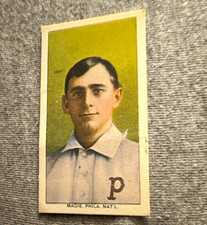 Sherry Magie 1910 Tobacco Card (Philadelphia Natl.) Front & Back Shown picture
