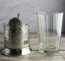 RARE PODSTAKANNIK New Land Palm tree Cup Holder Melchior KOLCHUGINO USSR 1960s🌳 picture