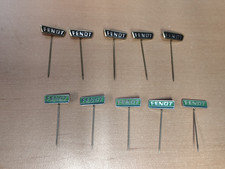 10x Fendt original lapel pin button tractor collector K20 picture