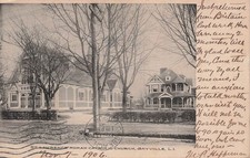 St Lawrence Roman Catholic Church Sayville Long Island New York Vtg Postcard I20 picture