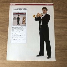 GRAM45 MAGAZINE ADVERT 11X8 HAKAN HARDENBERGER CONCERTOS picture