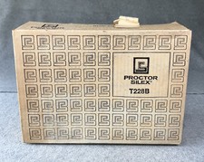 Vtg NEW Proctor Silex 2 Alice Toaster NOS Chrome T228B  picture