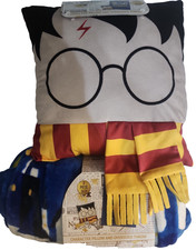 Disney Harry Potter Wizard Hogwarts World Oversized Pillow Throw Set collectable picture