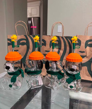 Special Edition2026 Starbucks x Peanuts Snoopy Glass Cup Brand  Halloween Gift picture