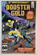 Booster Gold #1 1st Appearance Booster Gold and Skeets Key DC Comic 1986 picture