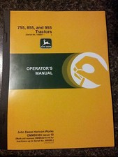 NEW JOHN DEERE 755 855 955 OPERATORS MANUAL  picture