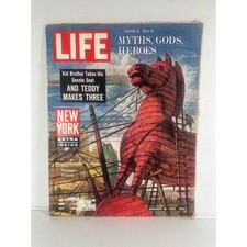 Vintage LIFE Magazine Jan 18 1963 Myths Gods Heroes Trojan Horse Teddy Kennedy picture