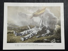 1939 International Brigade British Battalion Spanish Civil War Art Pamphlet picture