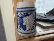 Rare Antique New Hampshire Old Man Of The Mountain Pitcher Stein picture
