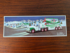 2002 Hess Toy Truck & Airplane New In Box picture