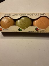 Vintage 1970s Bonne Belle Thirst Quencher Moisture Bars Soap Set 3 NOS Boxed picture