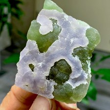 88G Natural Fluorite Green-white dual color crystal mineral Specimen,Zhejiang picture