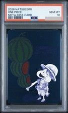 PSA 10 Luffy Metakira Natsucomi Summer Comic 2026 Promo Oda Japanese ONE PIECE picture