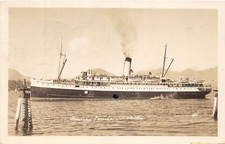 J68/ Juneau Alaska RPPC Postcard c1940s Ship S.S. Princess Louise 19 picture