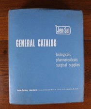 Jen-Sal General Catalog Animal Vet Vtg Pharmaceuticals Surgical Supplies Catalog picture