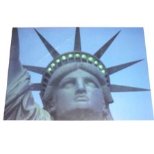 Vintage 1986 Statue of Liberty Postcard Peter B Kaplan Family Circle NYC Photo picture