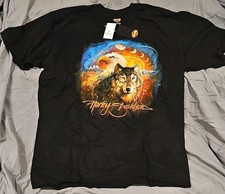 Harley-Davidson Las Vegas Nevada Eagle & Wolf T-Shirt Black XL 2002 NWT RARE VTG picture