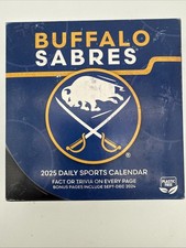 Turner Licensing,  NHL Buffalo Sabres 2026 Desk Calendar, 5.38'' X 5.38'', 12-Mo picture