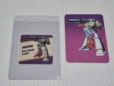 Transformers G1 Megatron 1985 Hasbro Action Card # 97 Rare Purple Variant - Exc picture