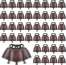 40PCS Cow Horse Sheep Grazing Copper Bells Small Brass Bells Cattle Goat Farm Lo picture
