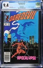DAREDEVIL #227 CGC 9.4 WP NEWSSTAND V1 1986 BORN AGAIN PART 1 LOOKS NICER picture